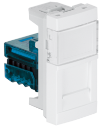 45440 SBR: Modul s 1 konektorom 1 RJ45 Cat. 6A UTP, biela (500 MHz)