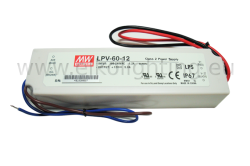 Napjac zdroj LPV-60-12 DC 12V/5A, 60W, IP67