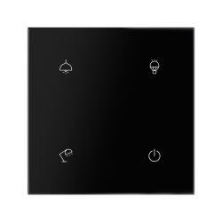 4-kan�lov� dotykov� ovl�da� GSB3-40/SBP, �ierna, senzor pribl�enia