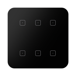 6-kan�lov� dotykov� ovl�da� GSB3-260/B, �ierny