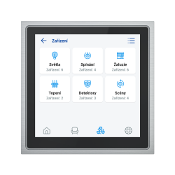 4" dotykov ovldac panel EST4